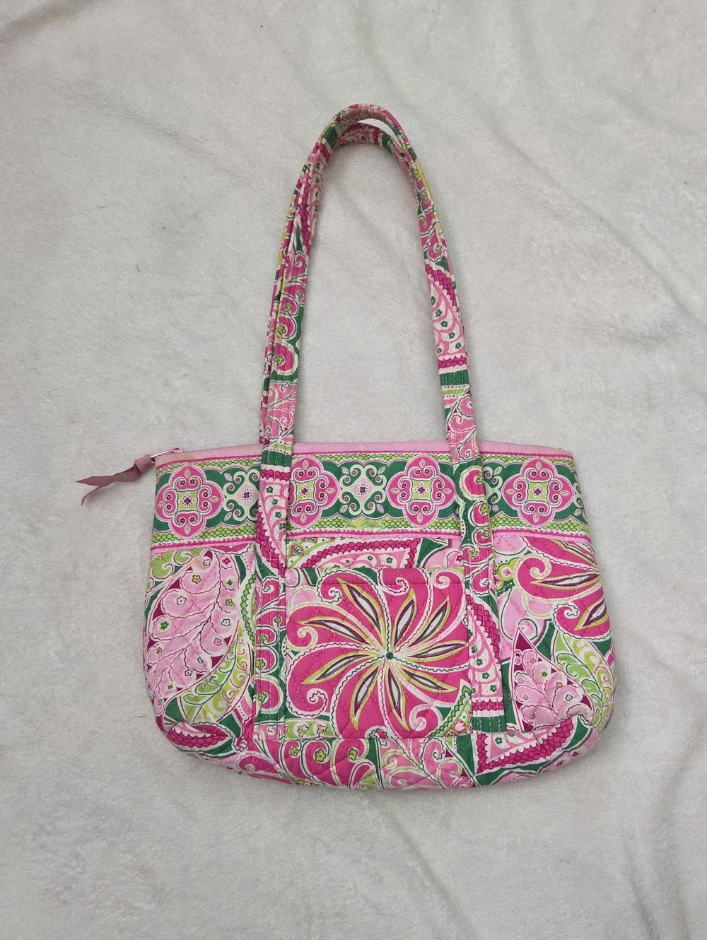 Vera Bradley Pinwheel Pink Mini Mandy bag